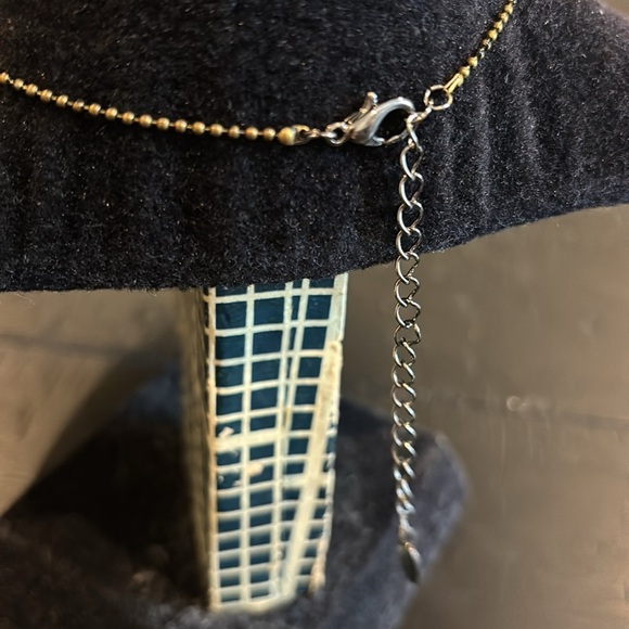 Claire’s Retro Rubiks Cube Y2K Geek Sheek Star Pendant Ball Chain Necklace - Picture 5 of 8